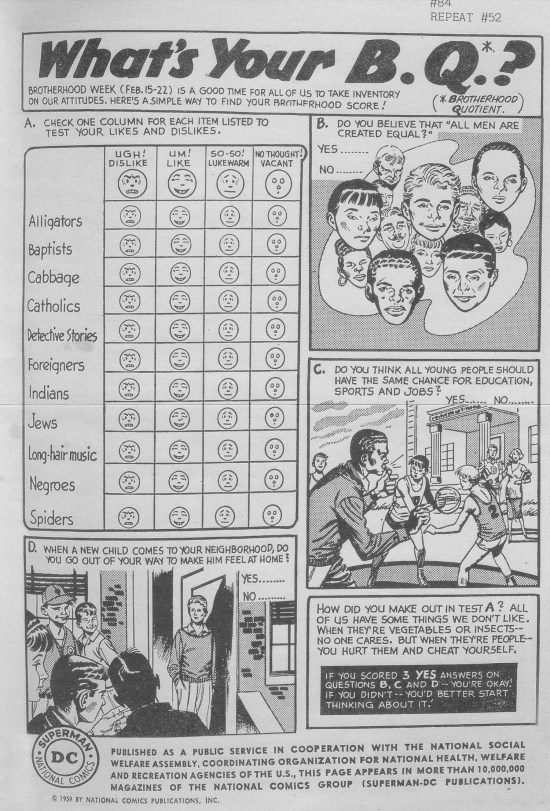 Brotherhood Week Quiz!