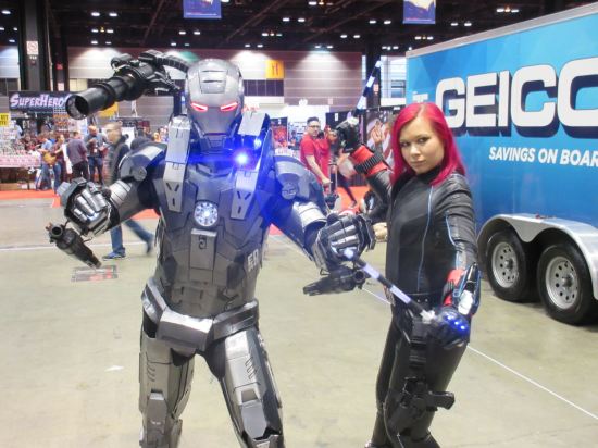 War Machine + Black Widow!