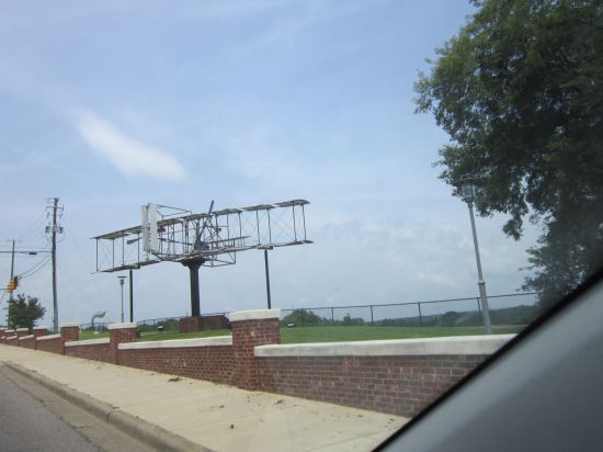 Wright Flyer replica!