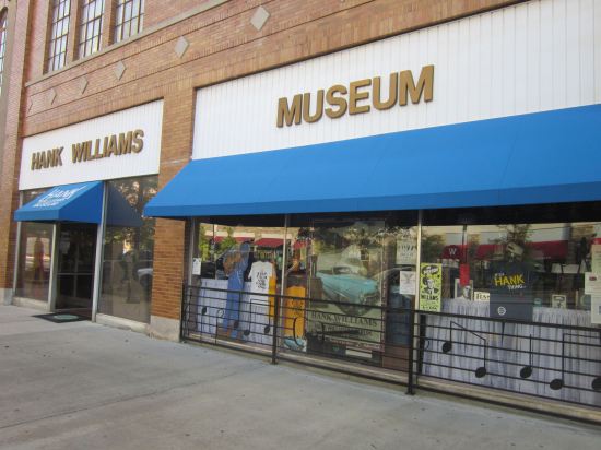 Hank Williams Museum!