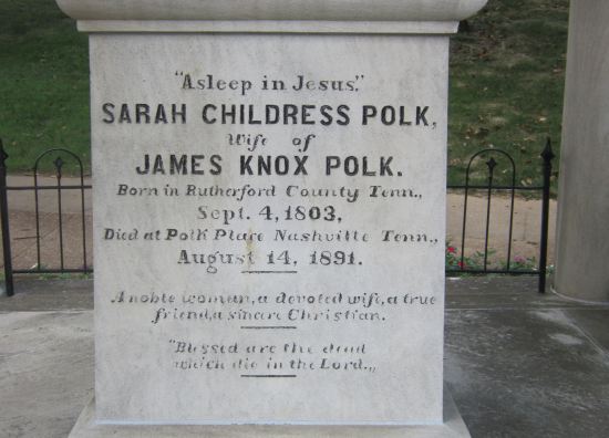 Sarah Polk!