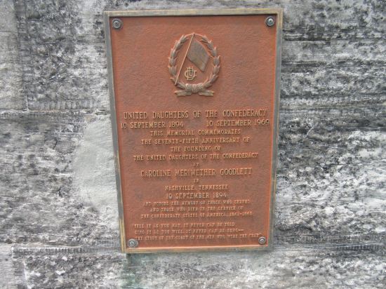 United Daughters of the Confederacy!