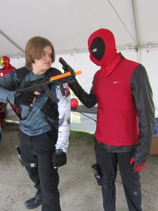 Deadpool + Bucky!