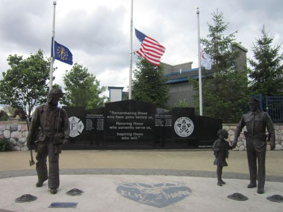 Fire + Police Memorial.