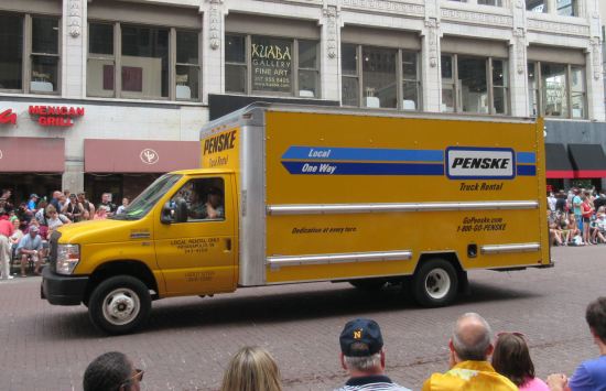 Penske truck!