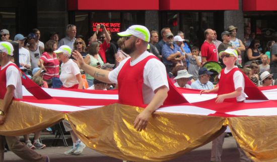 OneAmerica Walking Flag!