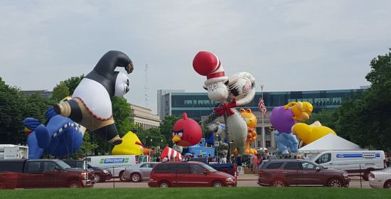 Indy 500 Festival Parade floats!