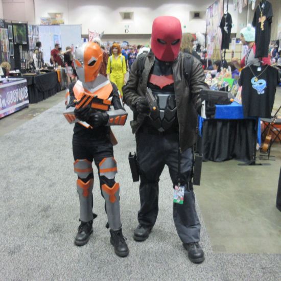 Deathstroke and Red Hood!