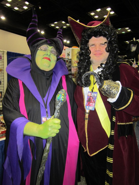 Maleficent + Captain Hook!