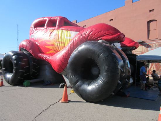 Monster Truck Bouncy House!