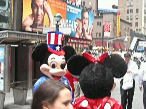 Mickey Mouse!