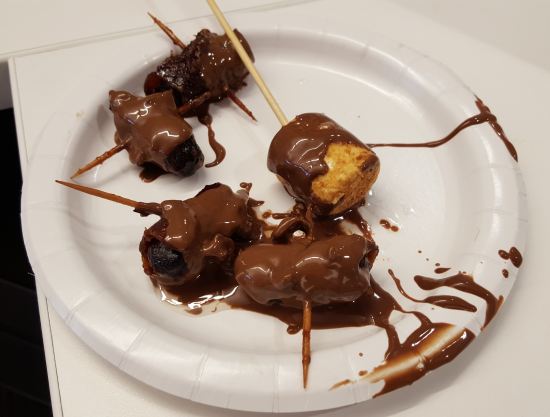 Chocolate Bacon Smokies!