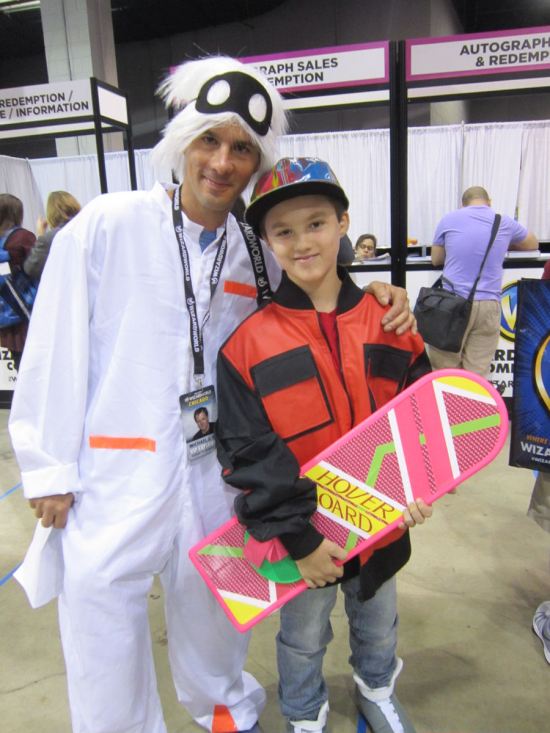 Doc Brown & Marty McFly!