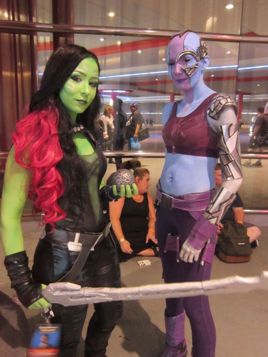 Gamora + Nebula!