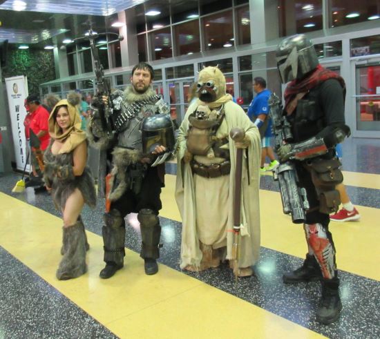 Wicket + Mandalorians!