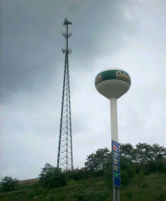 Cabela's Water Tower!