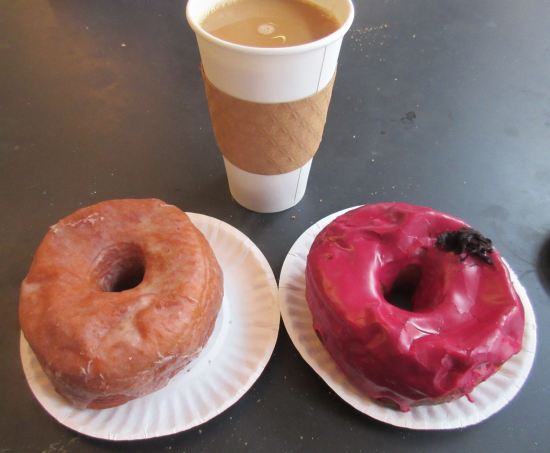 Horchata and Hibiscus donuts!