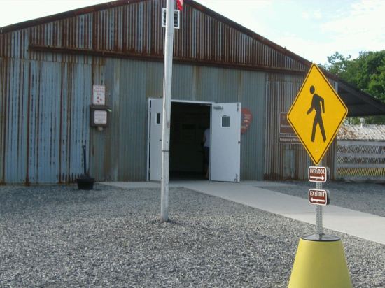 Flight 93 Makeshift Museum.