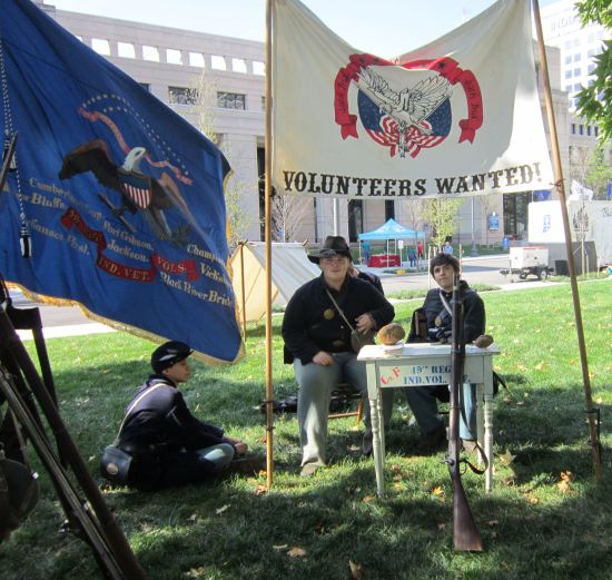 Civil War reenactors!