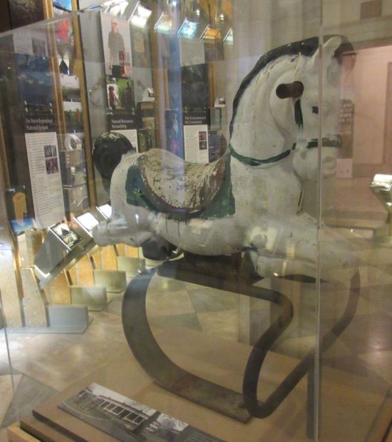 Fort Jay rocking horse!