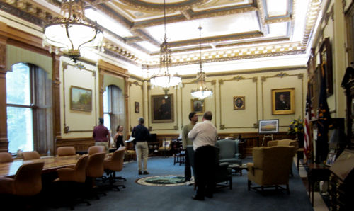 Indiana governor's office!