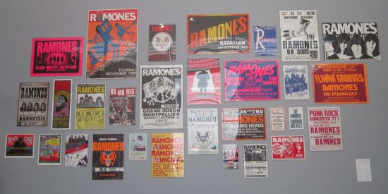 Ramones flyers!