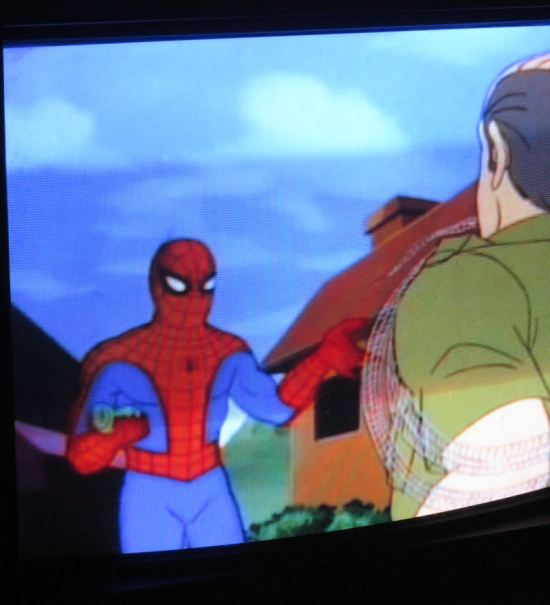 "Spidey Goes Hollywood"!