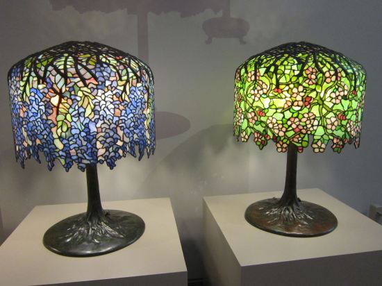 Tiffany glass lamps!