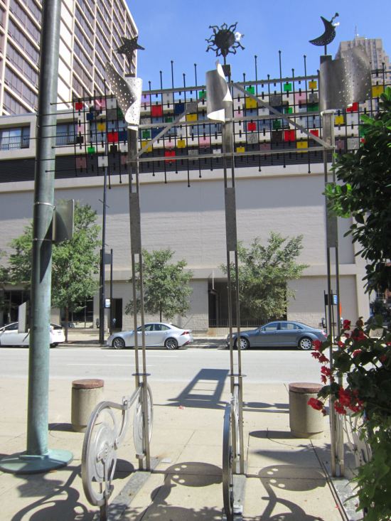 bike rack astronomy!