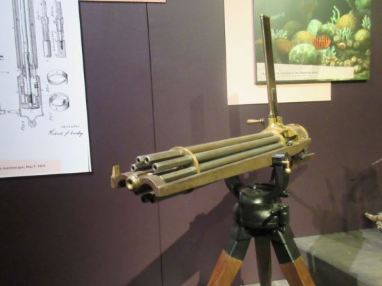 Gatling gun!