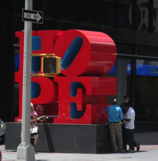 Robert Indiana's Hope!