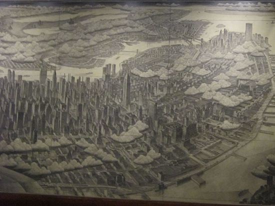 John's Pizzeria mural!