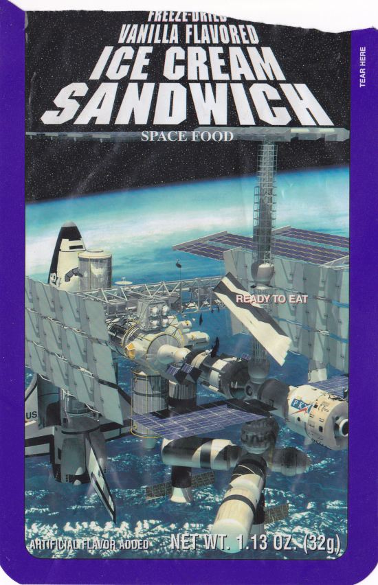 astronaut ice cream!