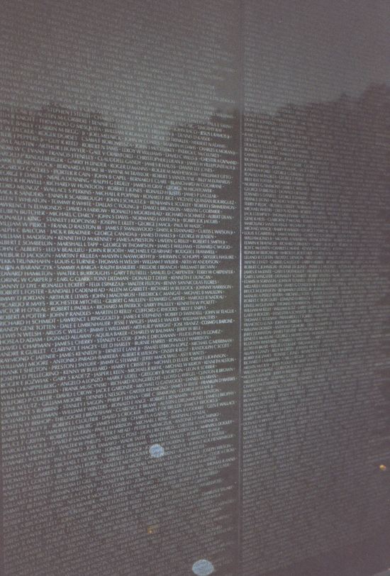 Vietnam Veterans Memorial.