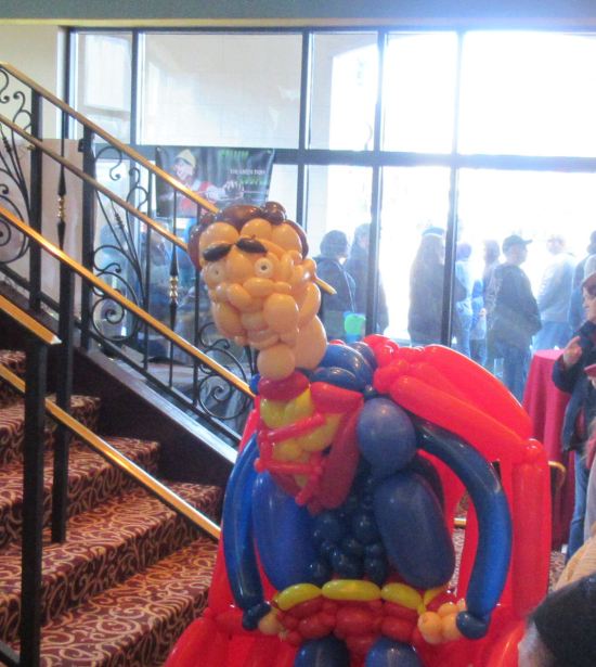 Balloon Superman!