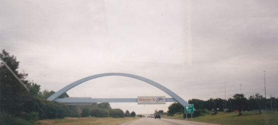 Ohio border!