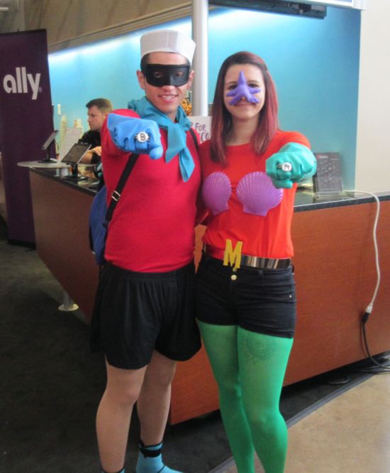 Mermaid Man and Barnacle Boy!