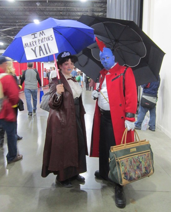 Yondu and Mary Poppins!