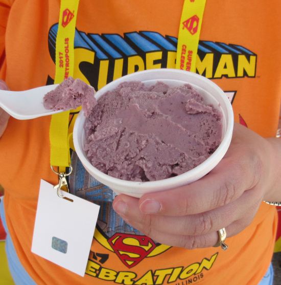 Blackberry Ice Cream!