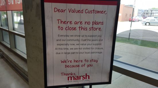 Marsh Supermarkets!