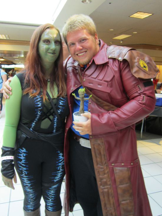Gamora + Star-Lord!