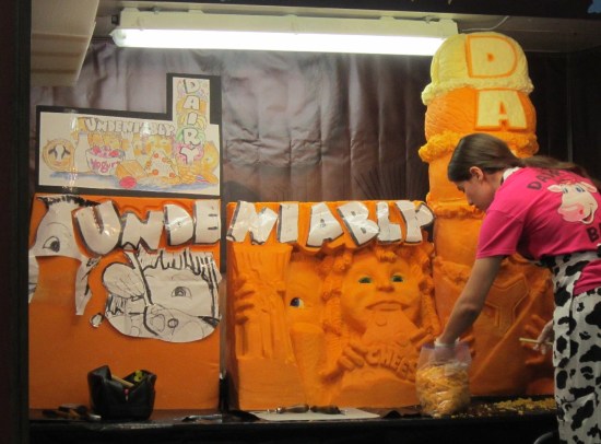 Cheese Sculpture!