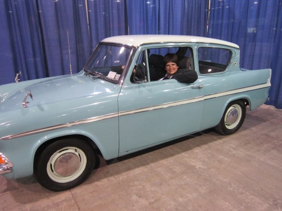 Flying Ford Anglia!