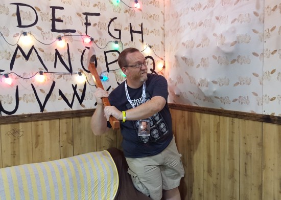 Stranger Things wall!