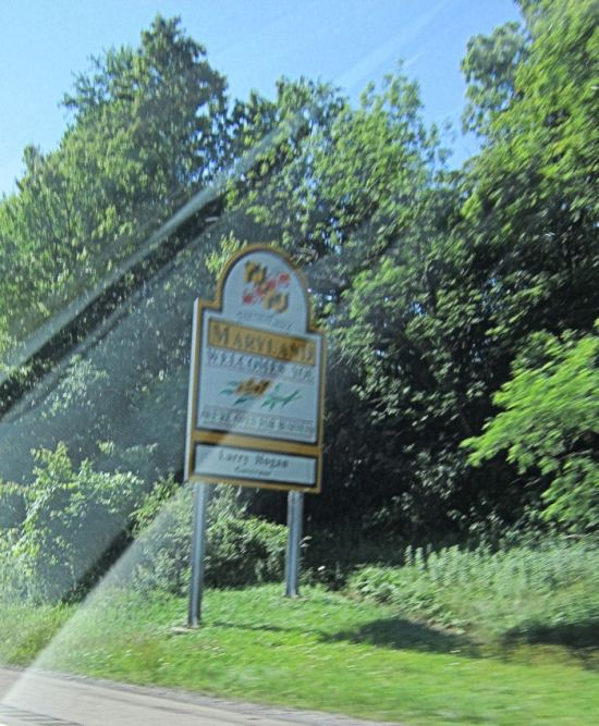 Welcome to Maryland!