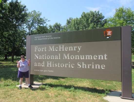 Fort McHenry sign!