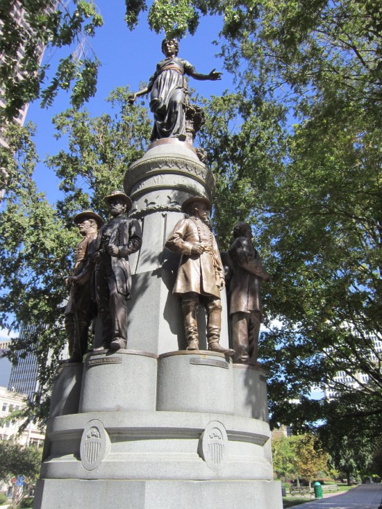 Civil War monument!