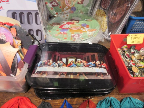 Last Supper TV trays!