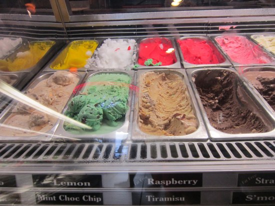 Vaccaro's gelato!
