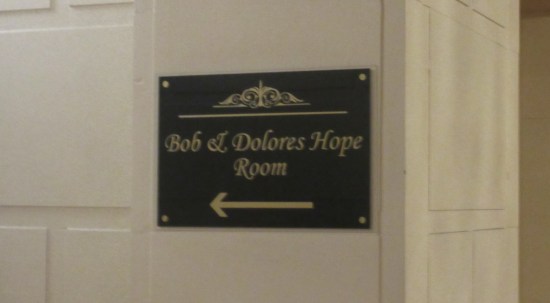 Bob & Dolores Hope Room!